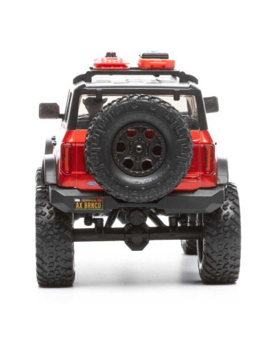 1/24 SCX24 2021 Ford Bronco 4WD Truck Brushed RTR, Red