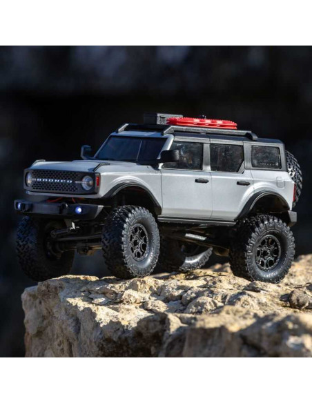 1/24 SCX24 2021 Ford Bronco 4WD Truck Brushed RTR, Red