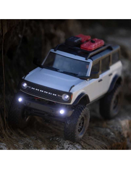 1/24 SCX24 2021 Ford Bronco 4WD Truck Brushed RTR, Red