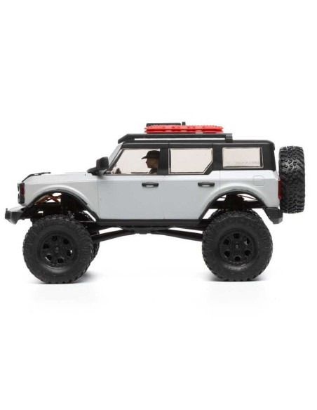 1/24 SCX24 2021 Ford Bronco 4WD Truck Brushed RTR, Red