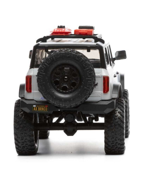 1/24 SCX24 2021 Ford Bronco 4WD Truck Brushed RTR, Red
