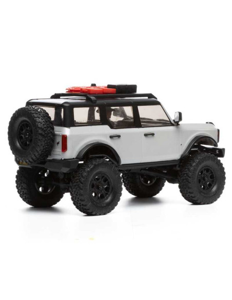 1/24 SCX24 2021 Ford Bronco 4WD Truck Brushed RTR, Red