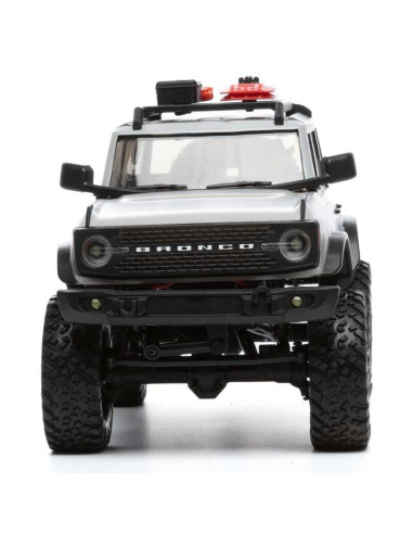 1/24 SCX24 2021 Ford Bronco 4WD Truck Brushed RTR, Red