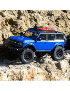 1/24 SCX24 2021 Ford Bronco 4WD Truck Brushed RTR, Red 2