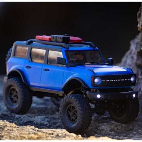 1/24 SCX24 2021 Ford Bronco 4WD Truck Brushed RTR, Red