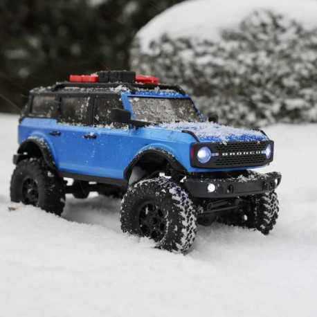 1/24 SCX24 2021 Ford Bronco 4WD Truck Brushed RTR, Red