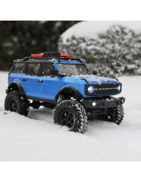 1/24 SCX24 2021 Ford Bronco 4WD Truck Brushed RTR, Red