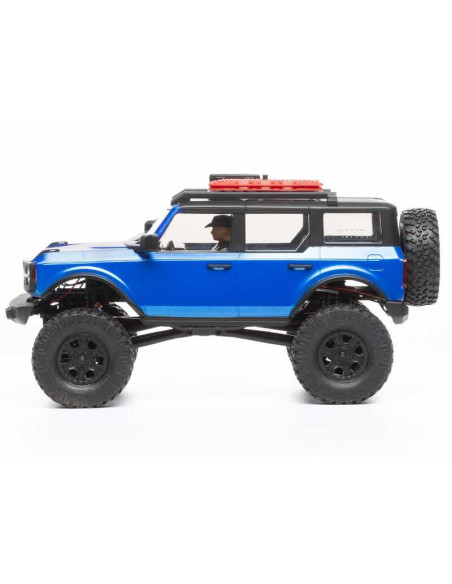 1/24 SCX24 2021 Ford Bronco 4WD Truck Brushed RTR, Red