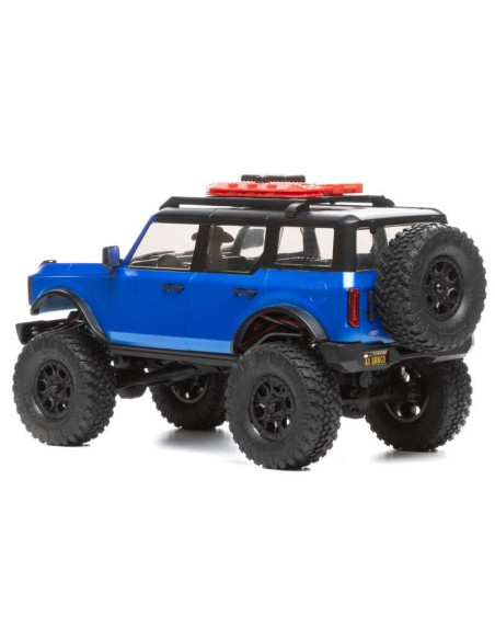 1/24 SCX24 2021 Ford Bronco 4WD Truck Brushed RTR, Red
