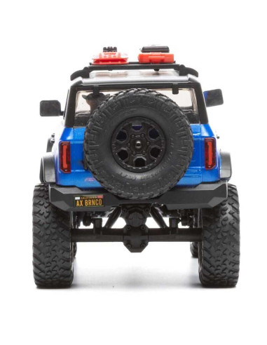 1/24 SCX24 2021 Ford Bronco 4WD Truck Brushed RTR, Red