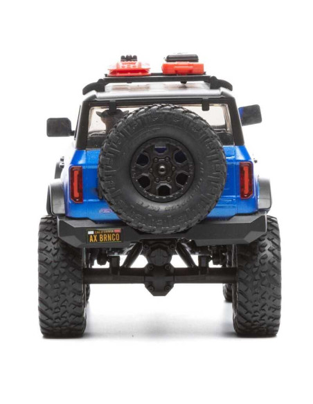 1/24 SCX24 2021 Ford Bronco 4WD Truck Brushed RTR, Red