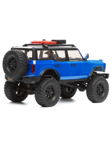1/24 SCX24 2021 Ford Bronco 4WD Truck Brushed RTR, Red