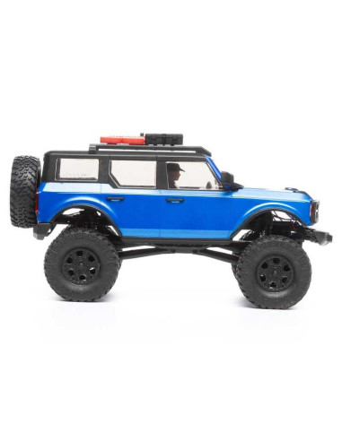 1/24 SCX24 2021 Ford Bronco 4WD Truck Brushed RTR, Red