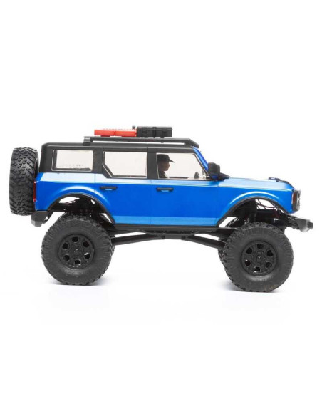 1/24 SCX24 2021 Ford Bronco 4WD Truck Brushed RTR, Red