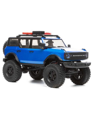 1/24 SCX24 2021 Ford Bronco 4WD Truck Brushed RTR, Red
