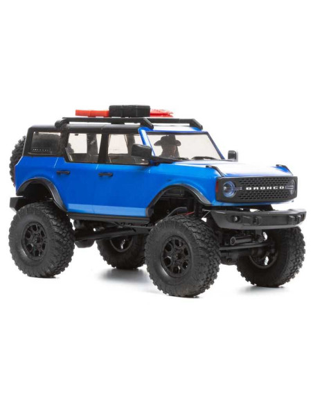 1/24 SCX24 2021 Ford Bronco 4WD Truck Brushed RTR, Red