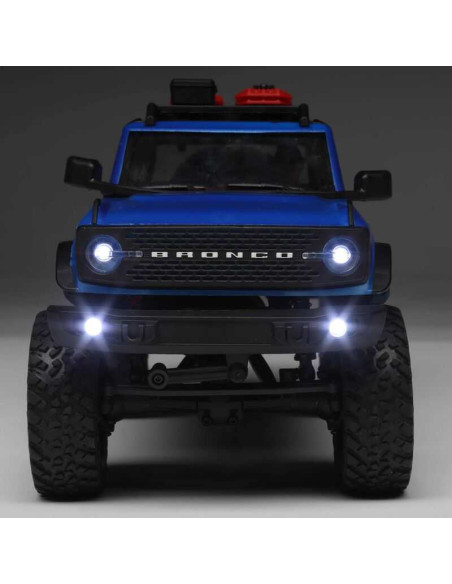 1/24 SCX24 2021 Ford Bronco 4WD Truck Brushed RTR, Red