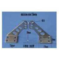Control Horn - 22mm -ALUMINIO L17×H30mm×Φ2.8