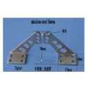Control Horn - 22mm -ALUMINIO L17×H30mm×Φ2.8