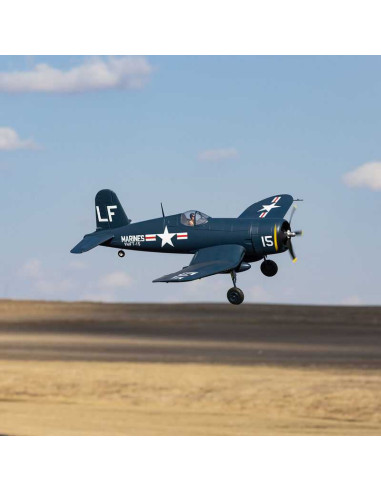 F4U-4 Corsair 1.2m BNF Basic with AS3X and SAFE Select