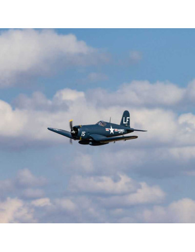 F4U-4 Corsair 1.2m BNF Basic with AS3X and SAFE Select