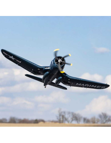 F4U-4 Corsair 1.2m BNF Basic with AS3X and SAFE Select