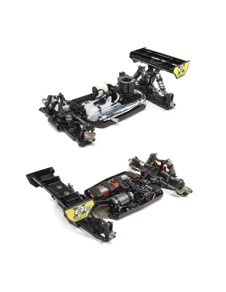 1/8 8IGHT-X/E 2.0 Combo 4WD Nitro/Electric Race Buggy Kit