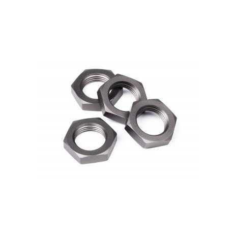 WHEEL NUT 17MM GUN METAL