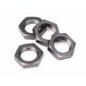 WHEEL NUT 17MM GUN METAL