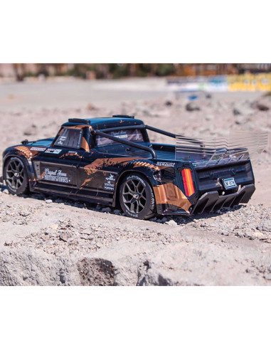 1/8 INFRACTION 4X4 3S BLX 4WD All-Road Street Bash Resto-Mod Truck RTR, Gold