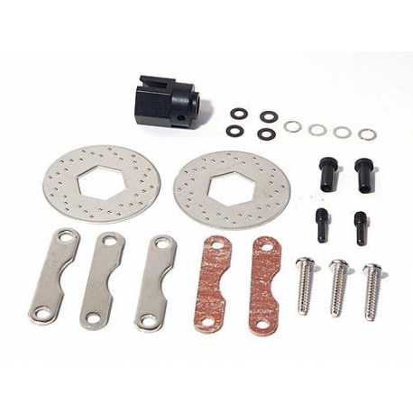 DUAL DISK BRAKE SET (STAINLESS STEEL)