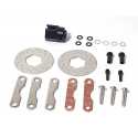 DUAL DISK BRAKE SET (STAINLESS STEEL)
