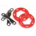 DUAL FIBERGLASS BRAKE DISK 19x35x2.5mm/ PLATE SET 
