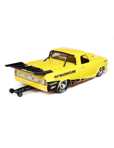 1/10 '68 Ford F100 22S 2WD No Prep Drag Truck Brushless RTR, Magnaflow
