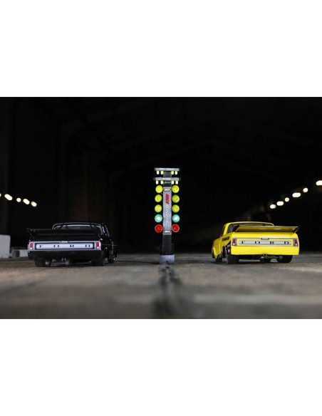 1/10 '68 Ford F100 22S 2WD No Prep Drag Truck Brushless RTR, Magnaflow
