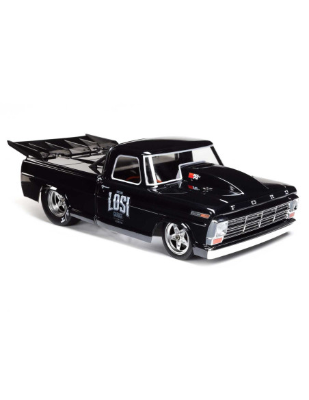 1/10 '68 Ford F100 22S 2WD No Prep Drag Truck Brushless RTR, Magnaflow