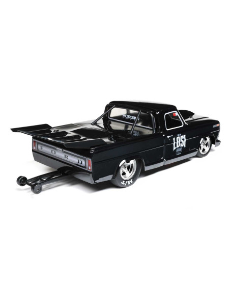 1/10 '68 Ford F100 22S 2WD No Prep Drag Truck Brushless RTR, Magnaflow