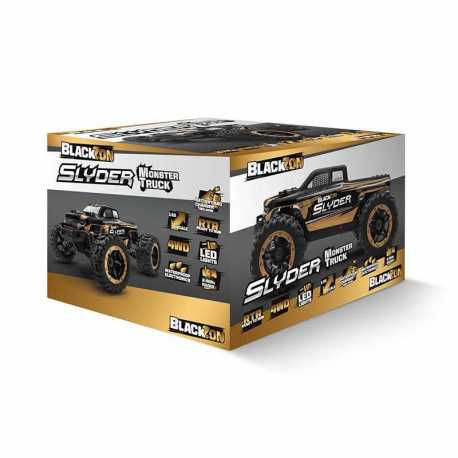 BLACKZON SLYDER MT 1/16 4WD ELECTRIC MONSTER TRUCK - GOLD