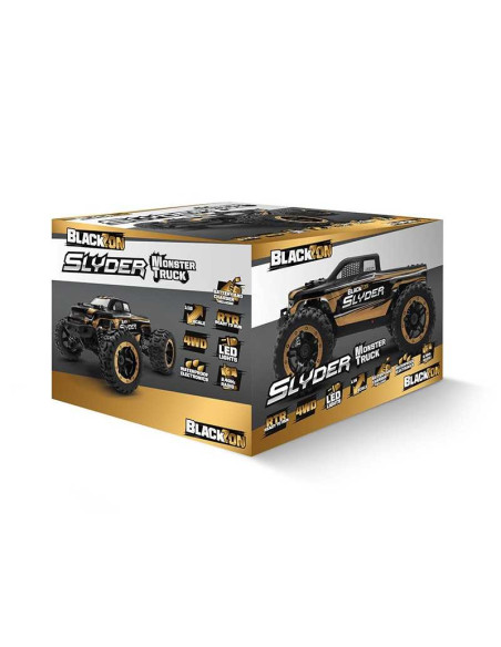 BLACKZON SLYDER MT 1/16 4WD ELECTRIC MONSTER TRUCK - GOLD