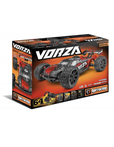 Vorza 1/8 Truggy 4WD FLUX ELH-6S 2.4GHz +100km/h - Red
