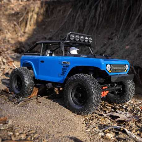 1/10 SCX10 II Deadbolt 4WD Brushed RTR, Blue