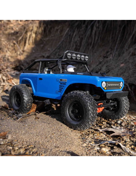 1/10 SCX10 II Deadbolt 4WD Brushed RTR, Blue