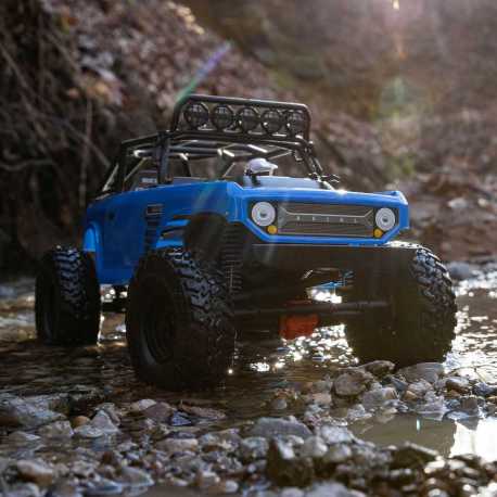 1/10 SCX10 II Deadbolt 4WD Brushed RTR, Blue