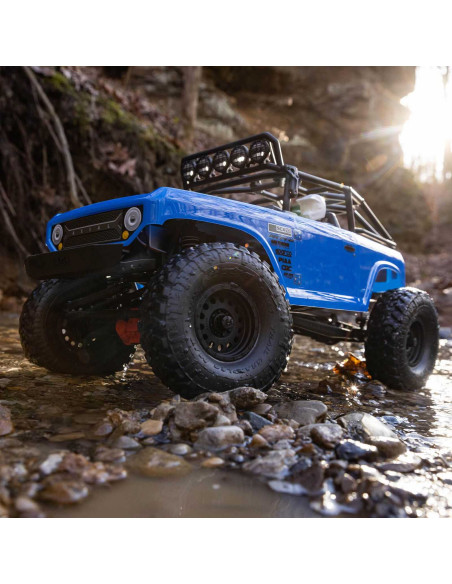 1/10 SCX10 II Deadbolt 4WD Brushed RTR, Blue