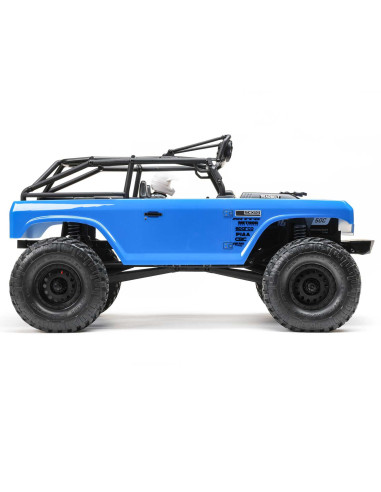 1/10 SCX10 II Deadbolt 4WD Brushed RTR, Blue