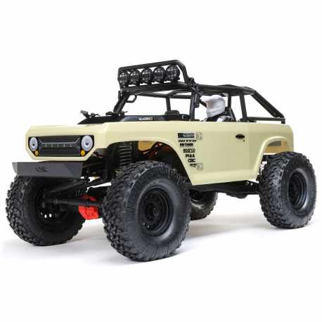 1/10 SCX10 II Deadbolt 4WD Brushed RTR, Blue