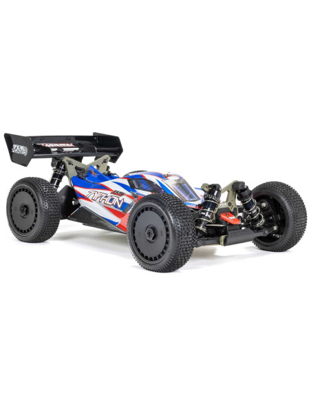 1/8 TLR Tuned TYPHON 6S 4WD BLX Buggy RTR, Red/Blue