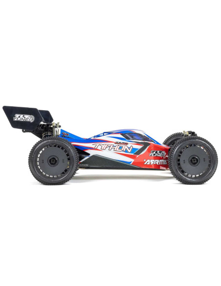 1/8 TLR Tuned TYPHON 6S 4WD BLX Buggy RTR, Red/Blue