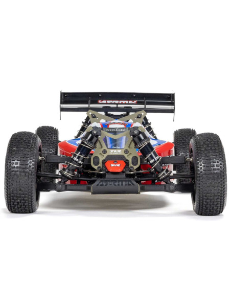 1/8 TLR Tuned TYPHON 6S 4WD BLX Buggy RTR, Red/Blue