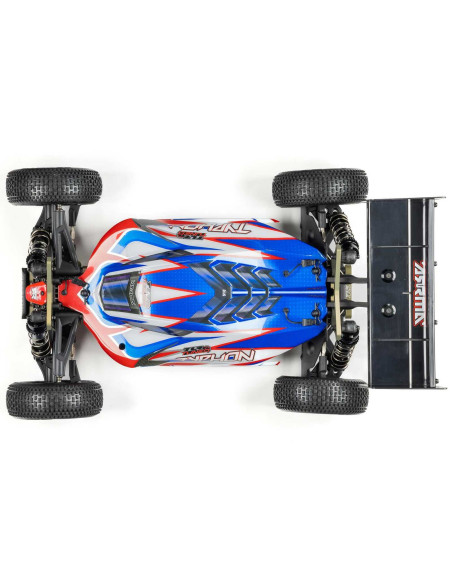 1/8 TLR Tuned TYPHON 6S 4WD BLX Buggy RTR, Red/Blue